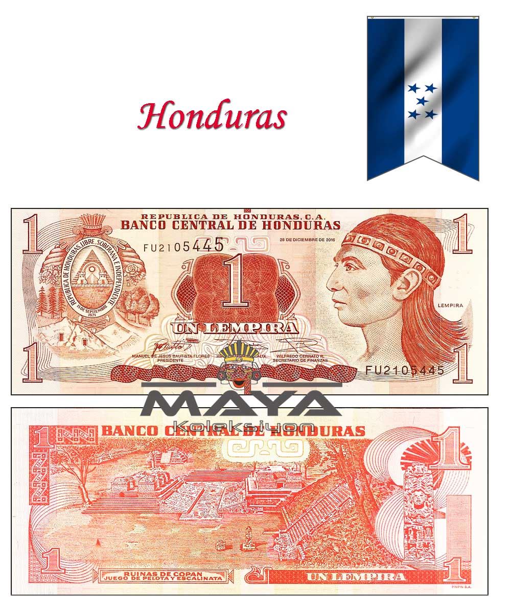 2016 Yılı Honduras 1 Lempira