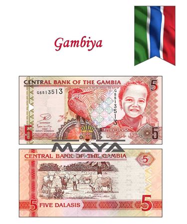 2013 Gambiya 5 Dalasis 