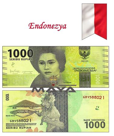 2016 Yılı Endonezya 1000 Rupiah