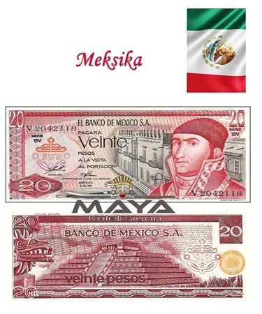1976 Yılı Meksika 20 Pesos